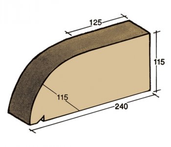 F-03, window sill capping tile
