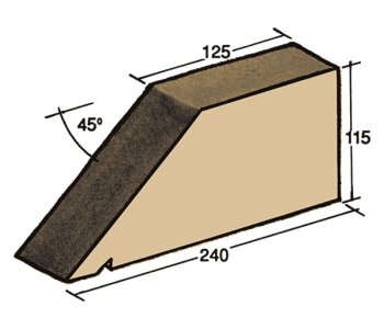 F-06, window sill capping tile