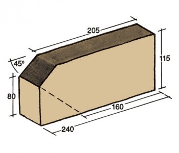 F-11, exterior corner tile