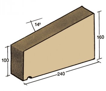 F-18, window sill capping tile
