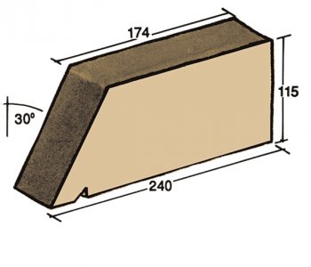 F-22, window sill capping tile