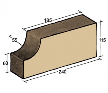 F-34, jamb brick