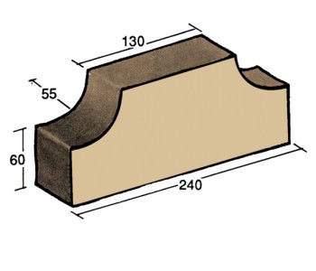 F-35, ornamental brick