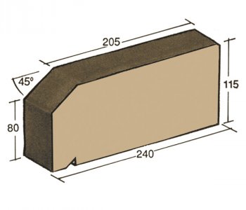 F-48, parapet tile